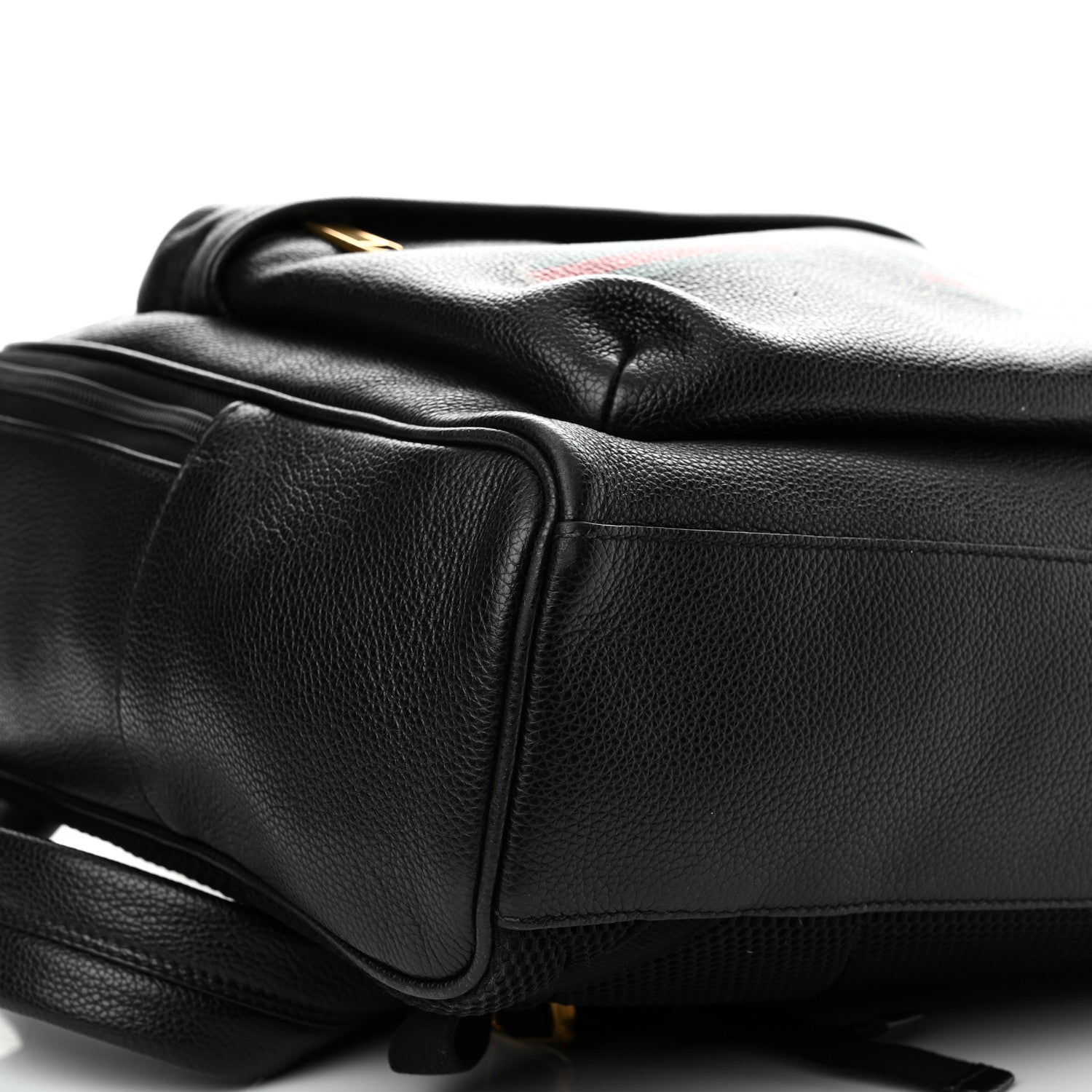 Gucci Calfskin Logo Day Backpack Black 9 of 10