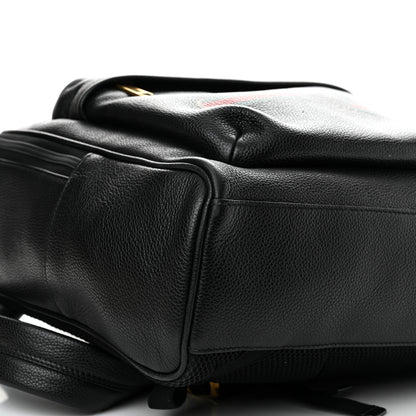 Gucci Calfskin Logo Day Backpack Black 9 of 10