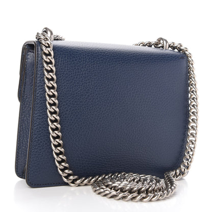 Gucci Dollar Calfskin Crystal Mini Dionysus Shoulder Bag Blue Agata Montana Sapphire 3 of 10