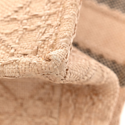 Christian Dior Raffia Cannage Medium Book Tote Natural 11 of 11