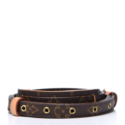 Louis Vuitton Monogram 16mm Adjustable Shoulder Strap 2 of 4