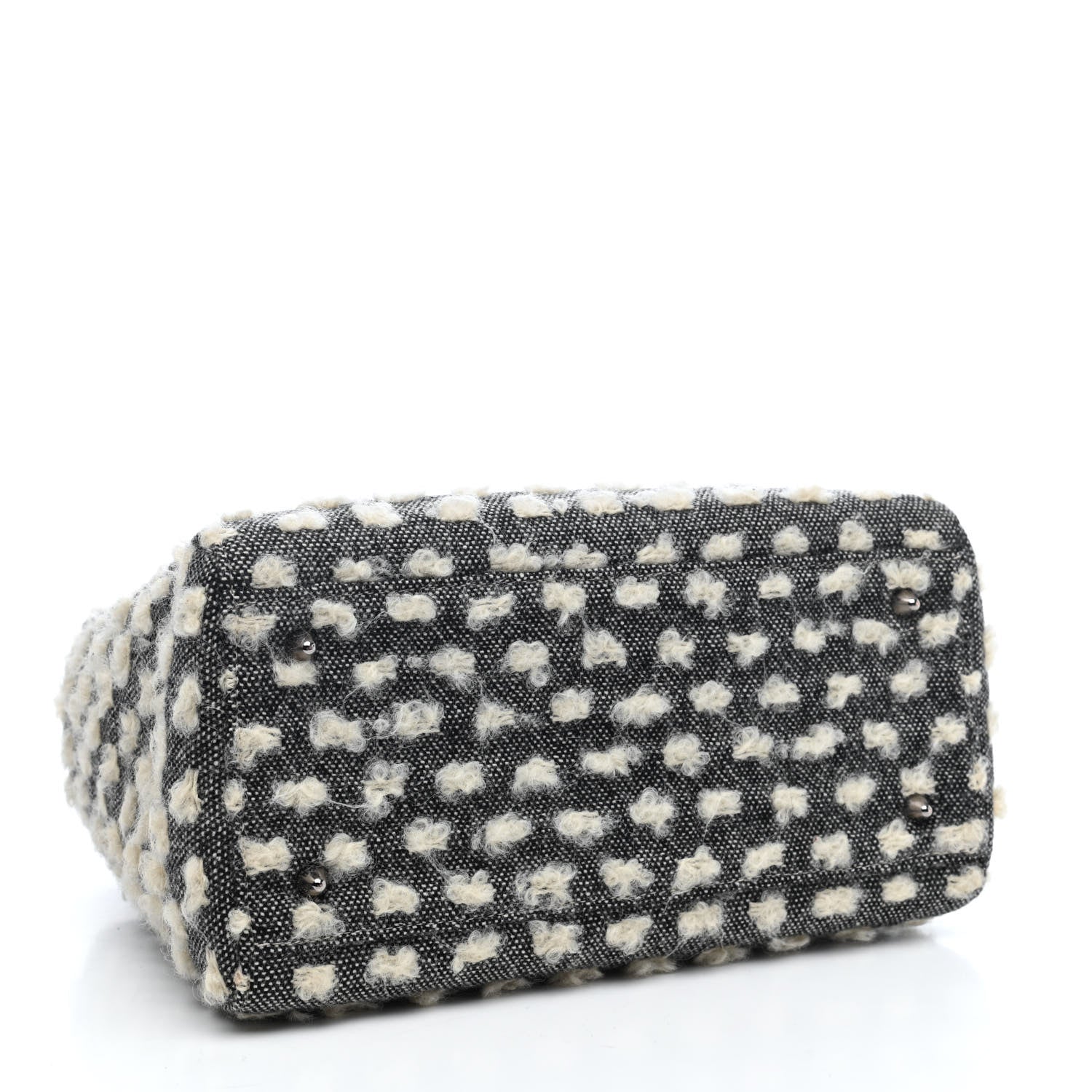 Christian Dior Wool Medium Lady Dior Grey 3 of 4