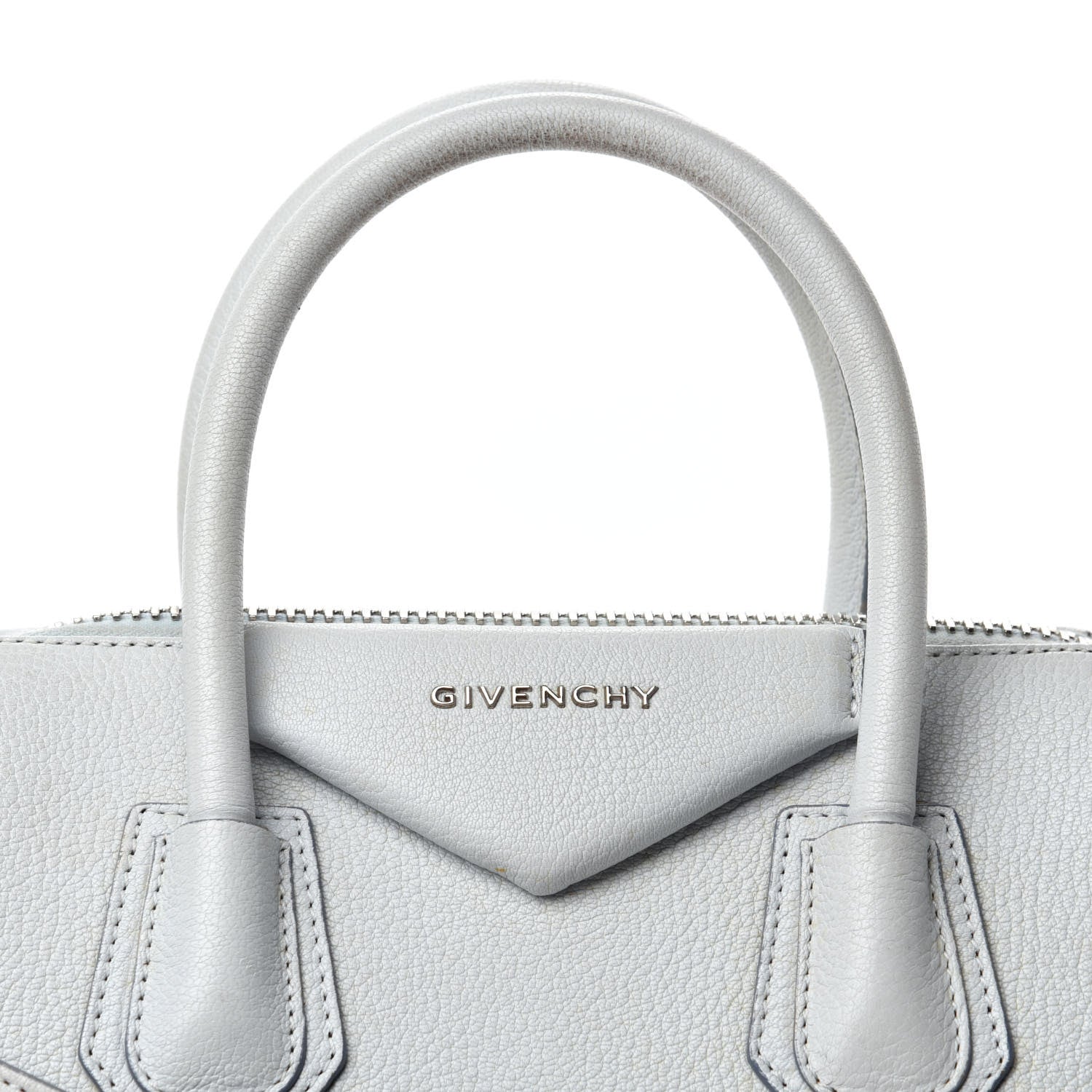 Givenchy Sugar Goatskin Small Antigona Pale Blue 12 of 12