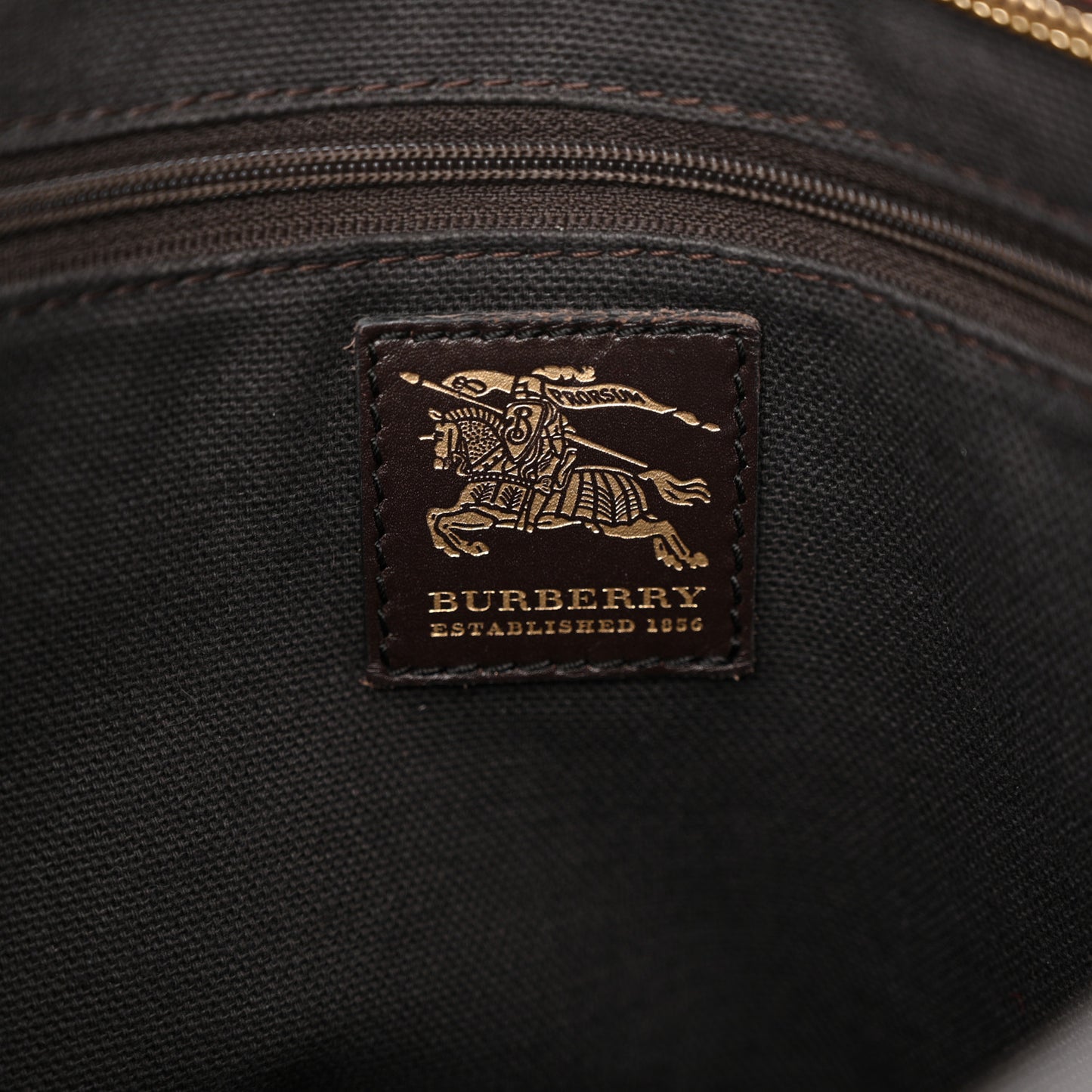 Haymarket Check Medium Regent Tote Chocolate
