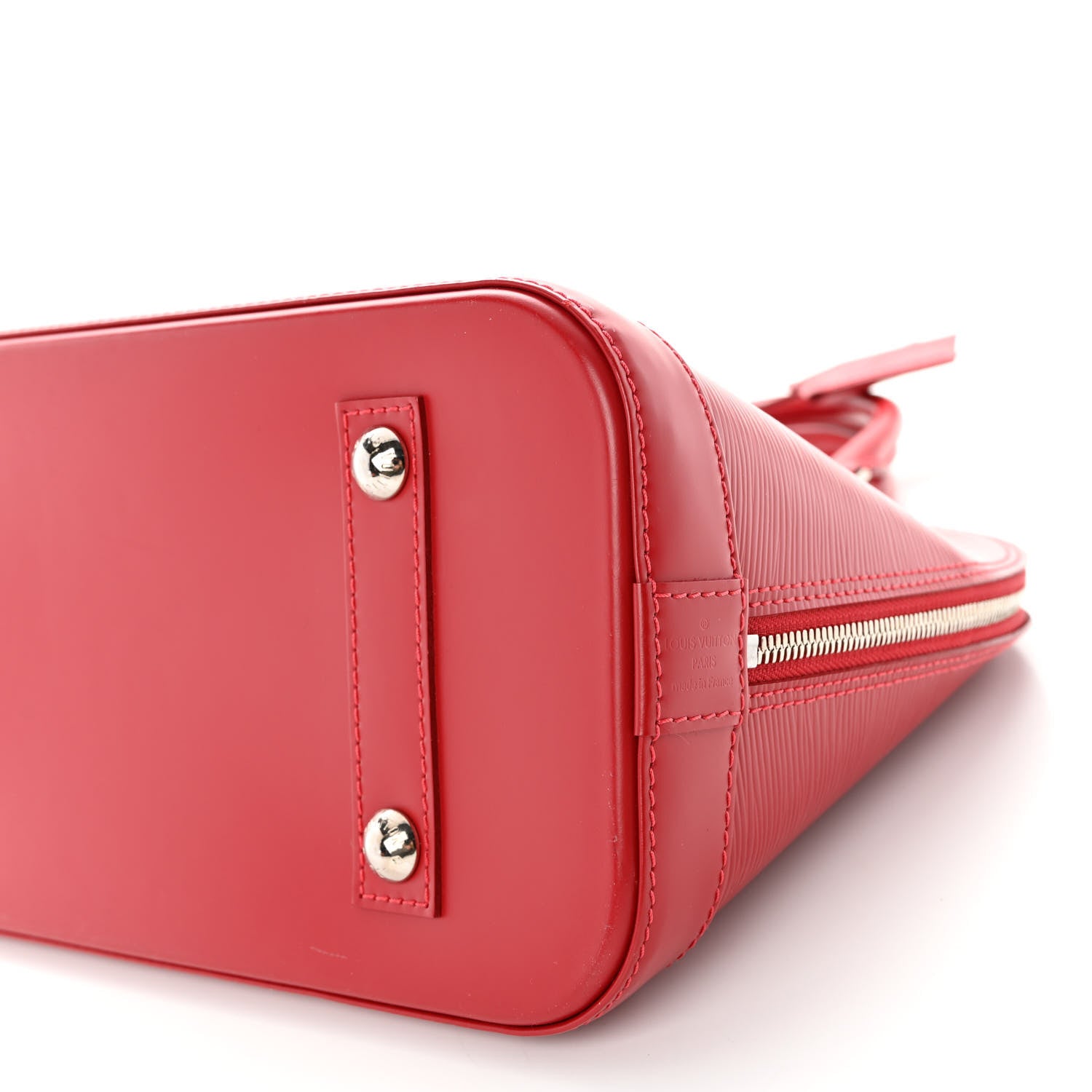 Louis Vuitton Epi Alma MM Carmine 9 of 9