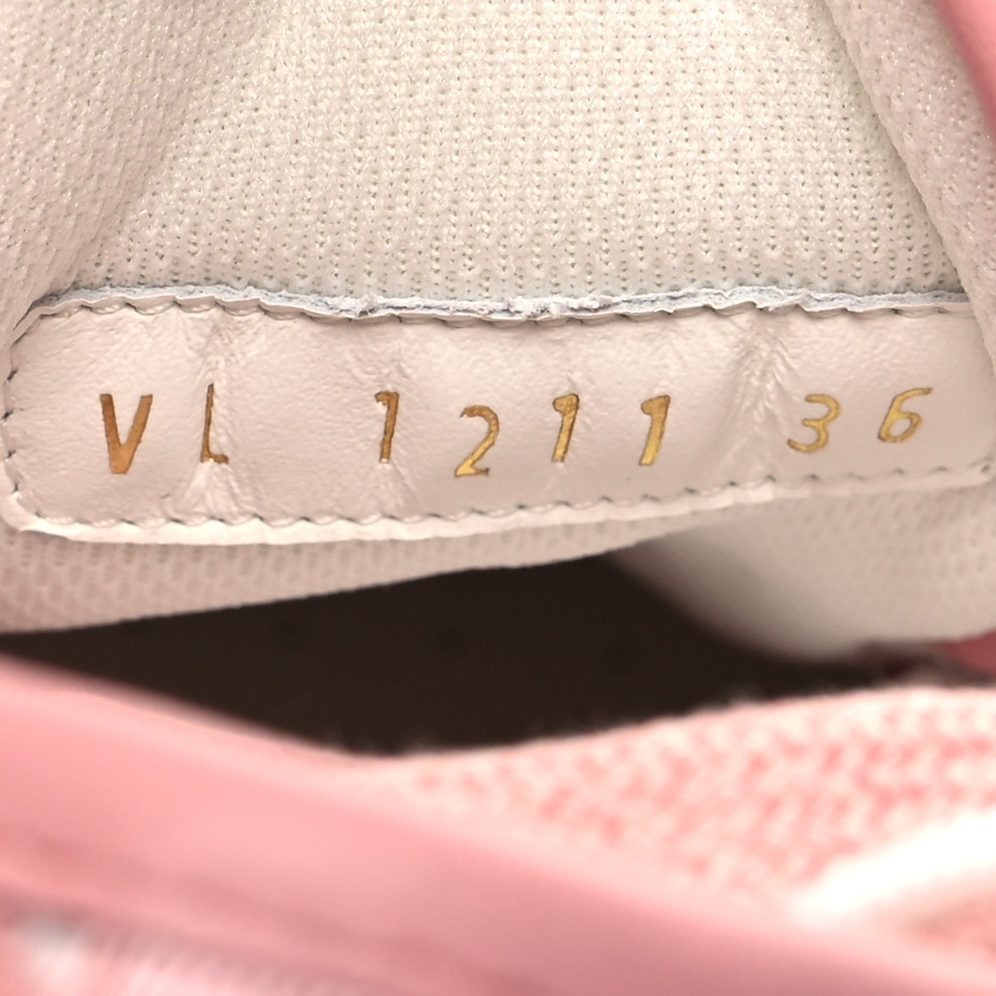 Denim Monogram Squad Sneakers 36 Pink