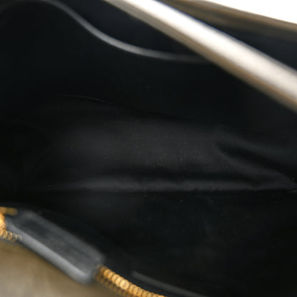 Saint Laurent Grained Lambskin Monogram Medium Niki Chain Satchel Light Musk 5 of 12