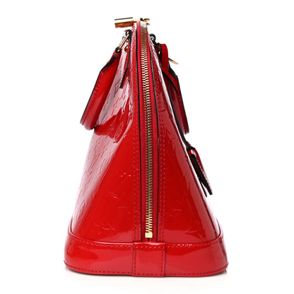 Louis Vuitton Vernis Alma PM Pomme D'Amour 13 of 14