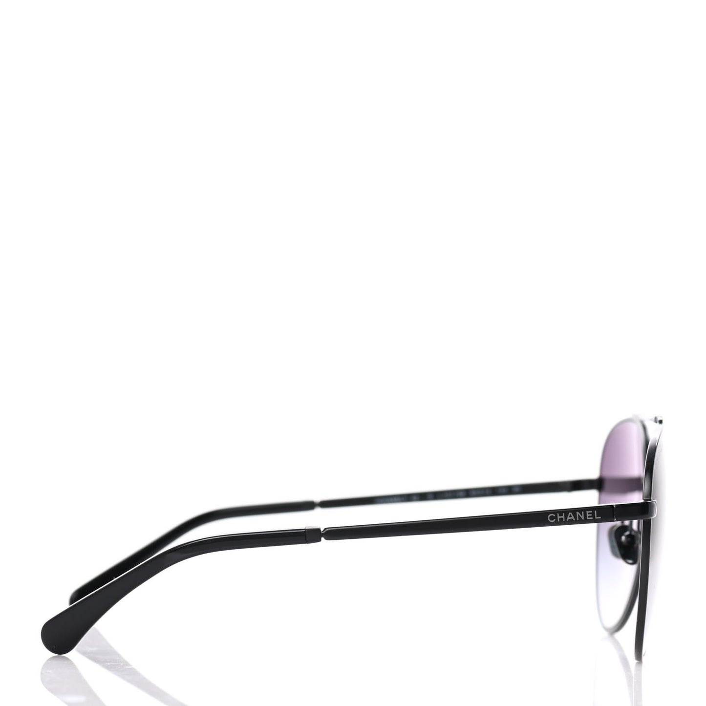 Aviator Metallic Pilot Sunglasses 4231 Black