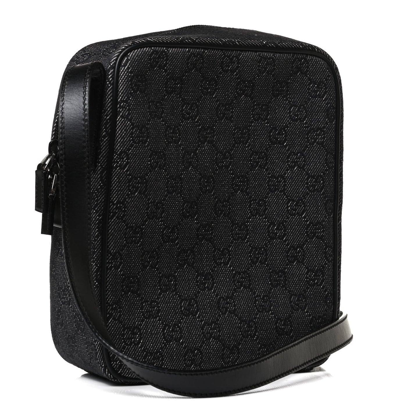 GG Monogram Flight Small Crossbody Bag Black