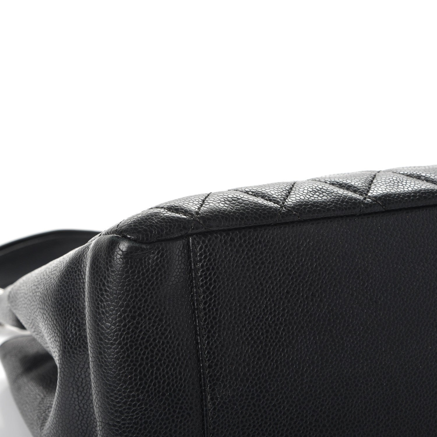 Chanel Caviar Quilted Grand Shopping Tote GST Black 11 of 14