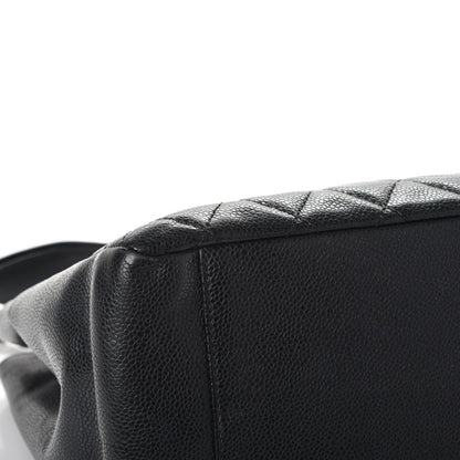 Chanel Caviar Quilted Grand Shopping Tote GST Black 11 of 14