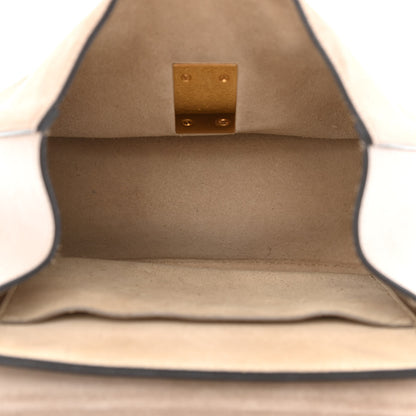 Chloe Suede Smooth Calfskin Drew Shoulder Bag Motty Grey 5 of 11