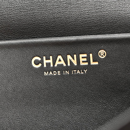 Chanel Suede Calfskin Small Souplissimo Maxi Flap Black 6 of 12