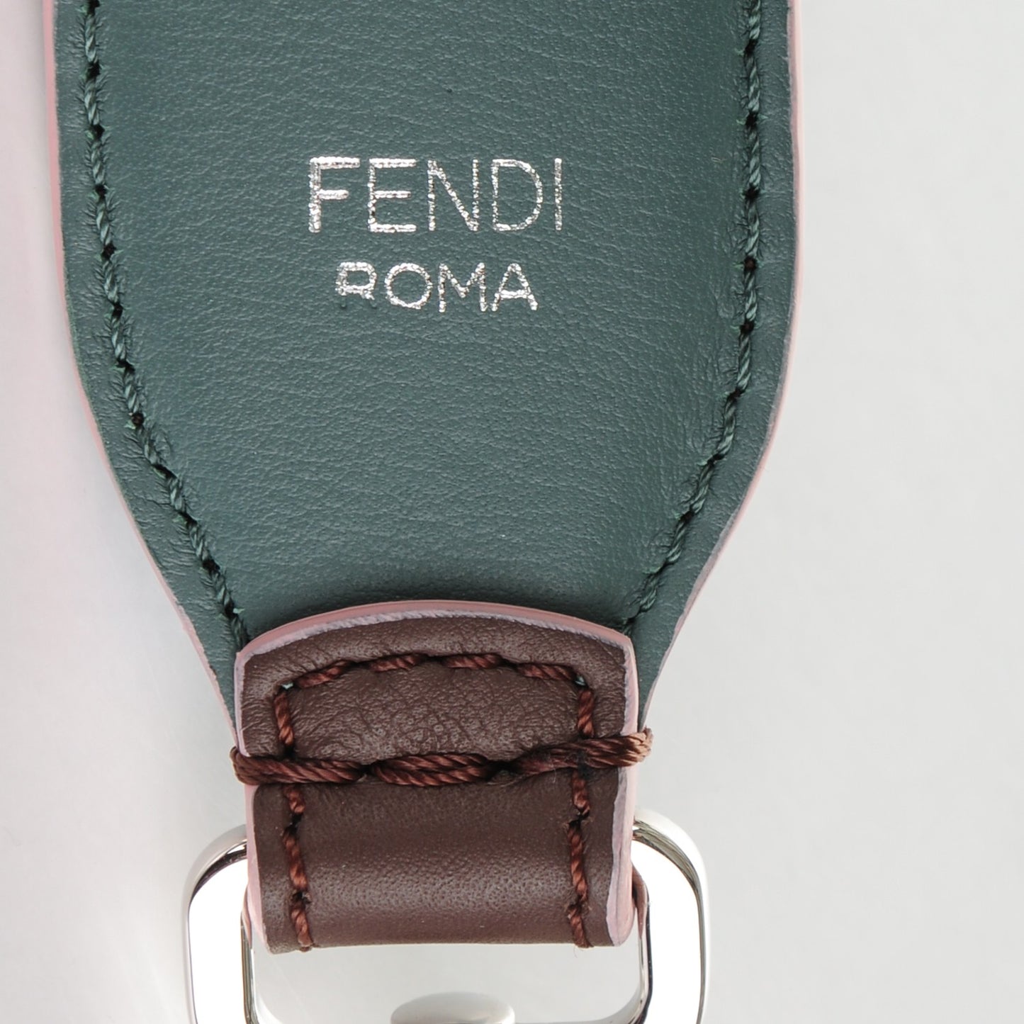 Vitello Dolce Flowerland Studded Strap You Moresco Malachite