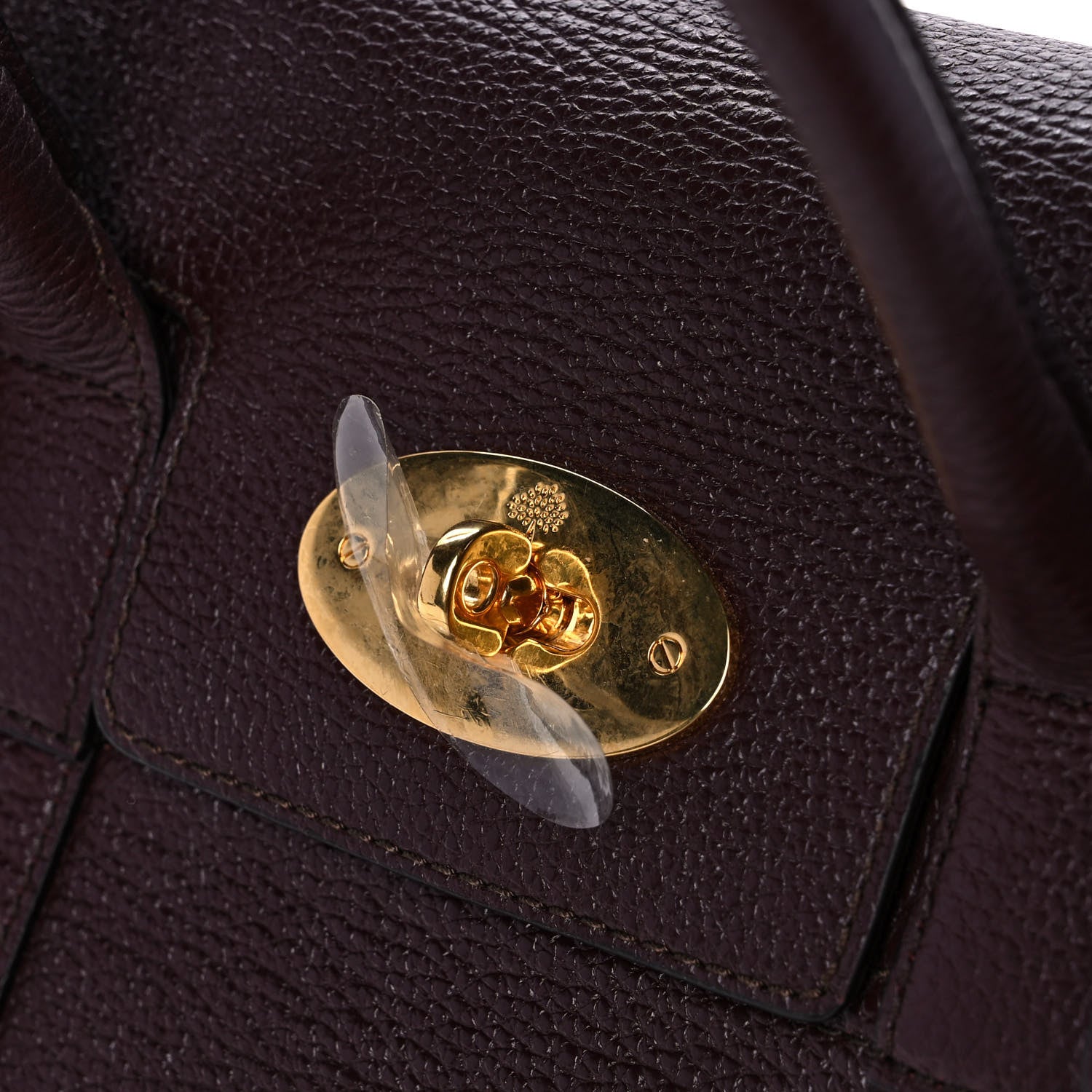 Mulberry Classic Grain Calfskin Small Bayswater Oxblood 11 of 13