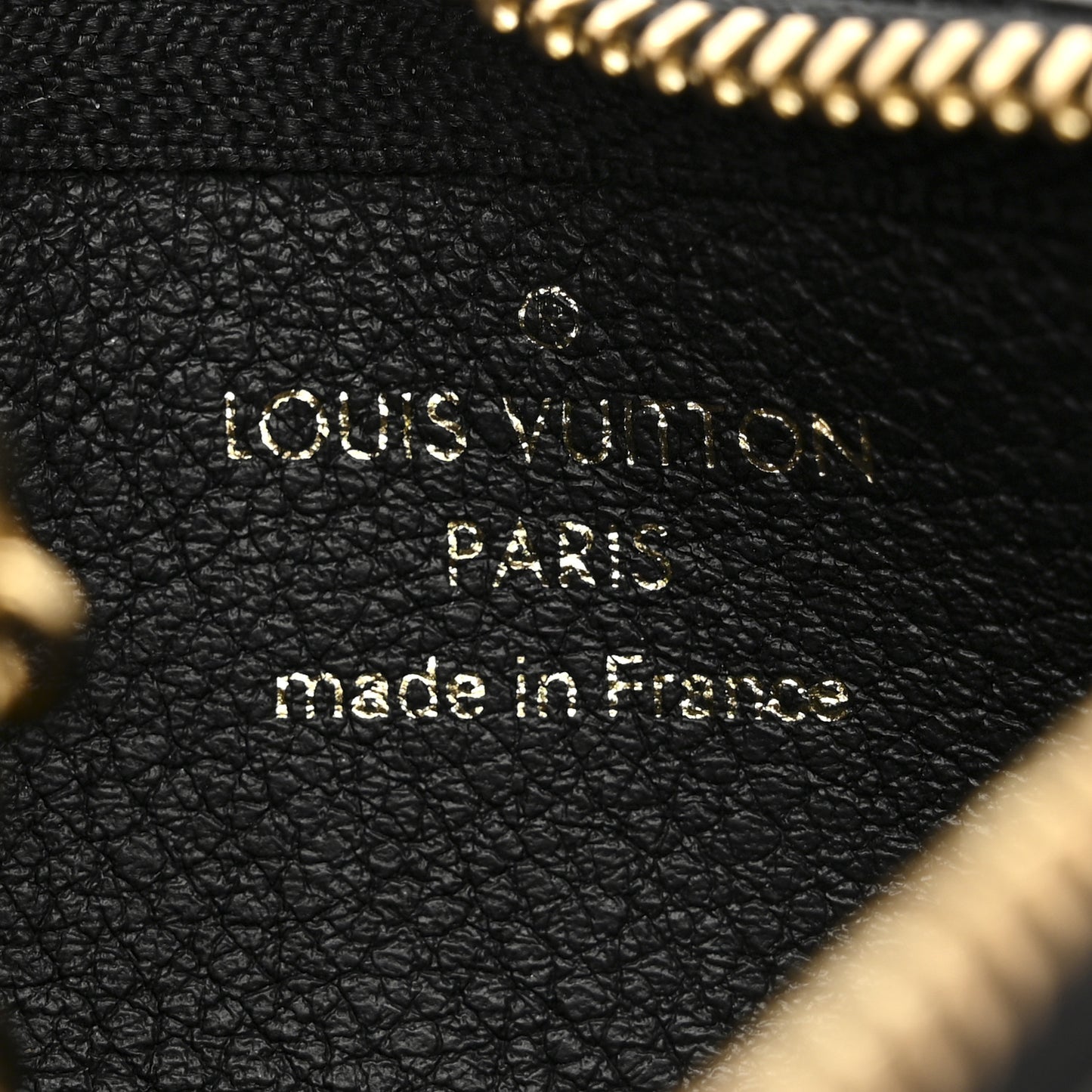 Empreinte Monogram Giant Key Pouch Black