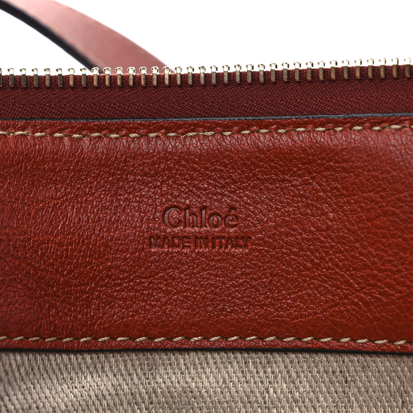Buffalo Scallop Patchwork Mini Edith Sepia Brown