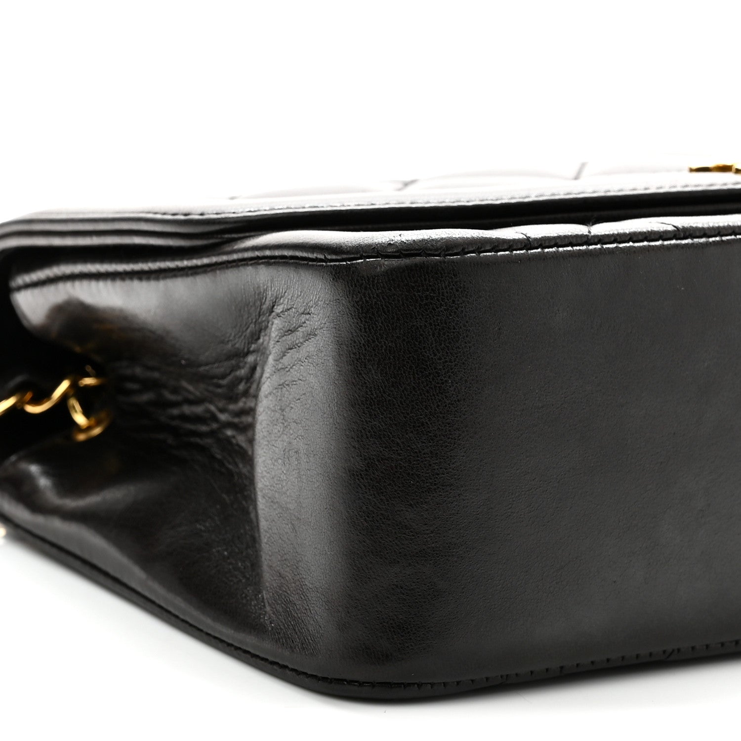 Chanel Lambskin Quilted Small Single Flap Black 10 of 11