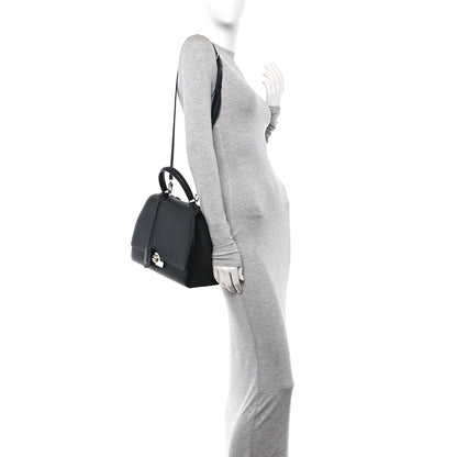 Moynat Taurillon Blush Rejane PM Black 2 of 10