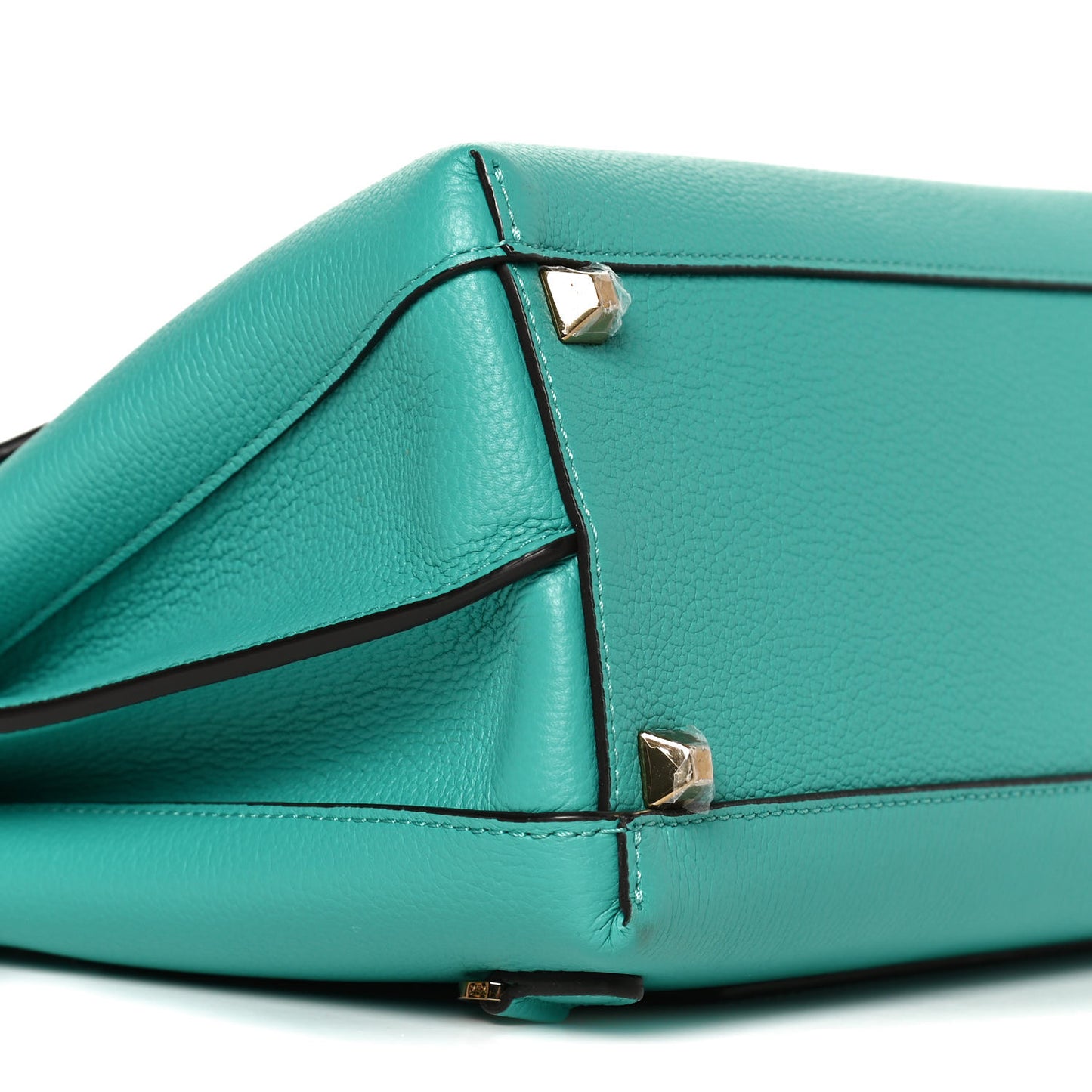 Grained Calfskin Medium Milla Convertible Backpack Oasis Green