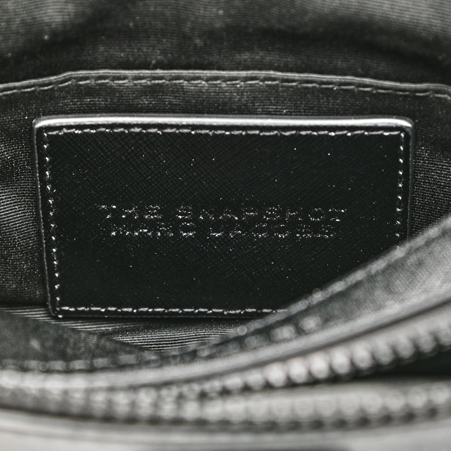 Saffiano Snapshot Camera Bag Black