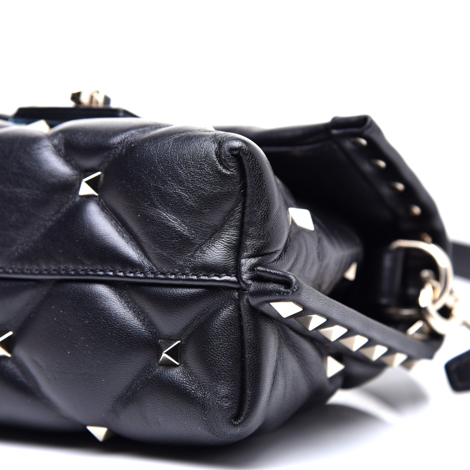 Valentino Garavani Nappa Mini Candystud Top Handle Bag Black 7 of 10