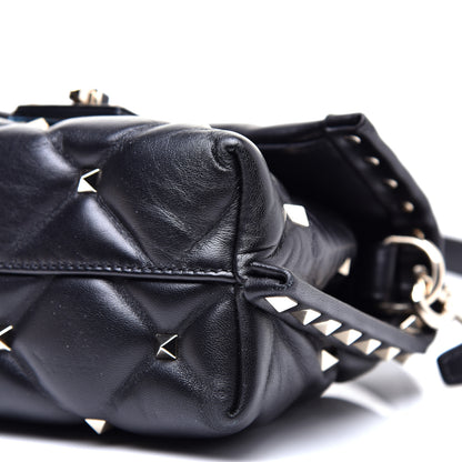Valentino Garavani Nappa Mini Candystud Top Handle Bag Black 7 of 10