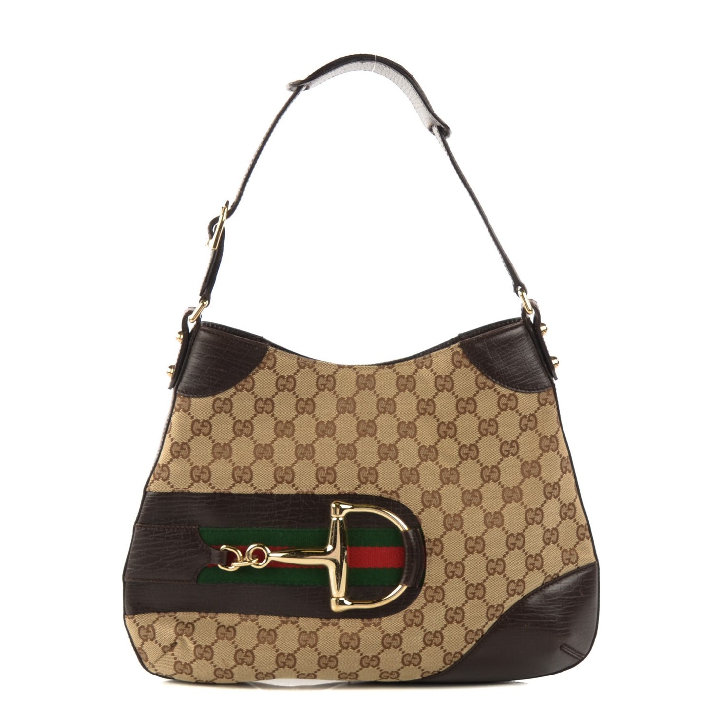 Monogram Hasler Hobo Dark Brown