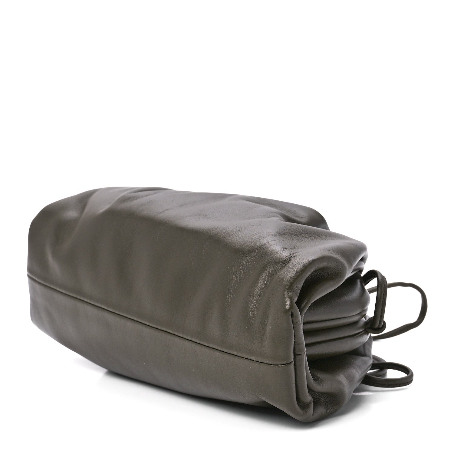 Bottega Veneta Butter Calfskin The Mini Pouch Kaki Fondente 10 of 12