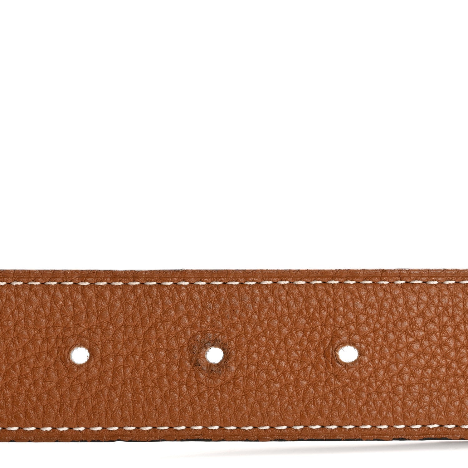 Hermes 135 Togo 32mm H Belt 95 38 Black Gold 4 of 10