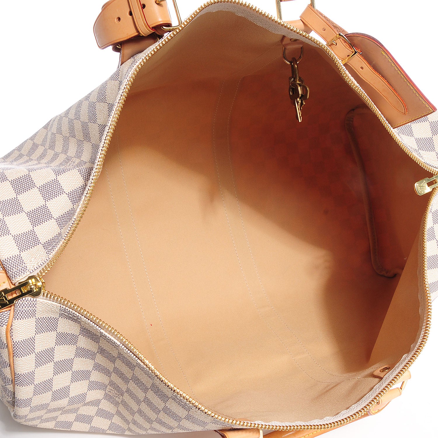 Louis Vuitton Damier Azur Keepall 50 5 of 8