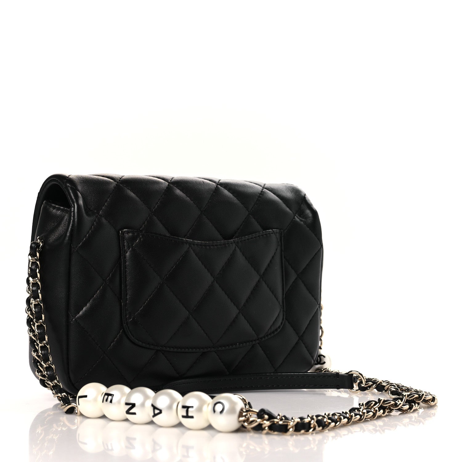 Chanel Lambskin Quilted Small My Precious Flap Black 3 of 9