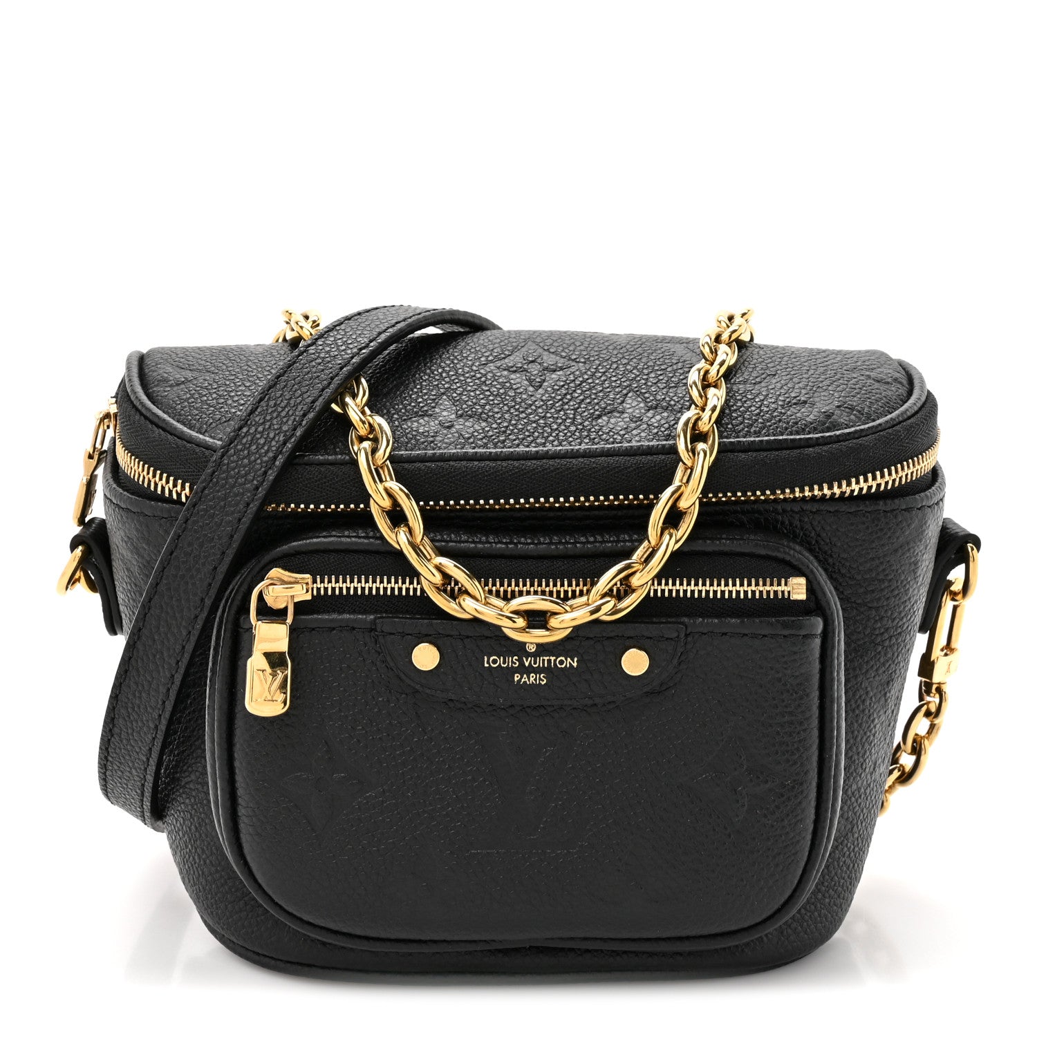 Louis Vuitton Empreinte Mini Bumbag Black 1 of 9