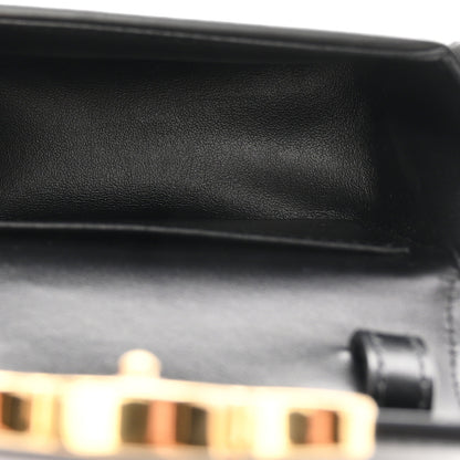 Celine Shiny Calfskin Mini Claude Black 4 of 10