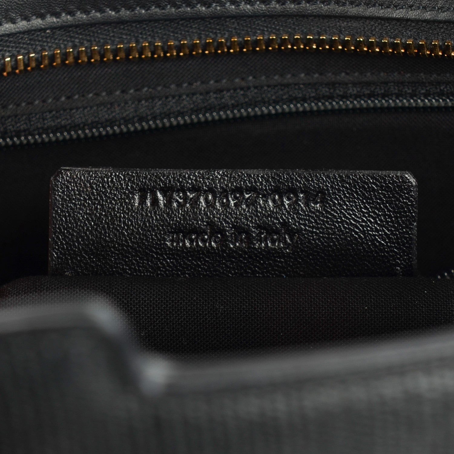 Saint Laurent Textured Leather Classic Small Cabas Y Bag Black 7 of 8