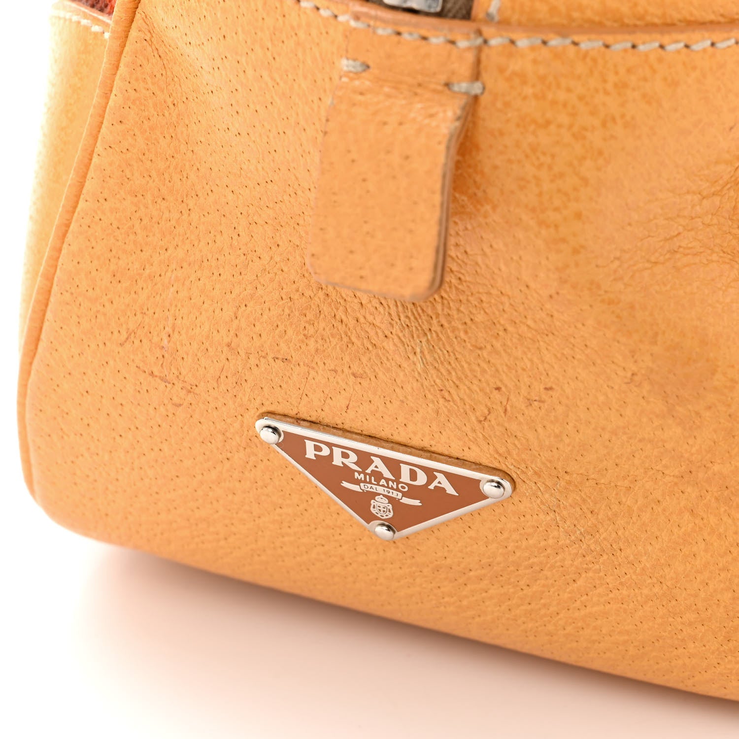 Prada Canvas Canapa St. Soho Bowler Bag Soleil 14 of 18