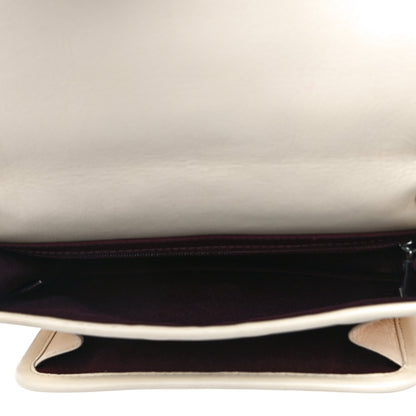 Chanel Calfskin Quilted Mini French Riviera Flap Ivory 5 of 15