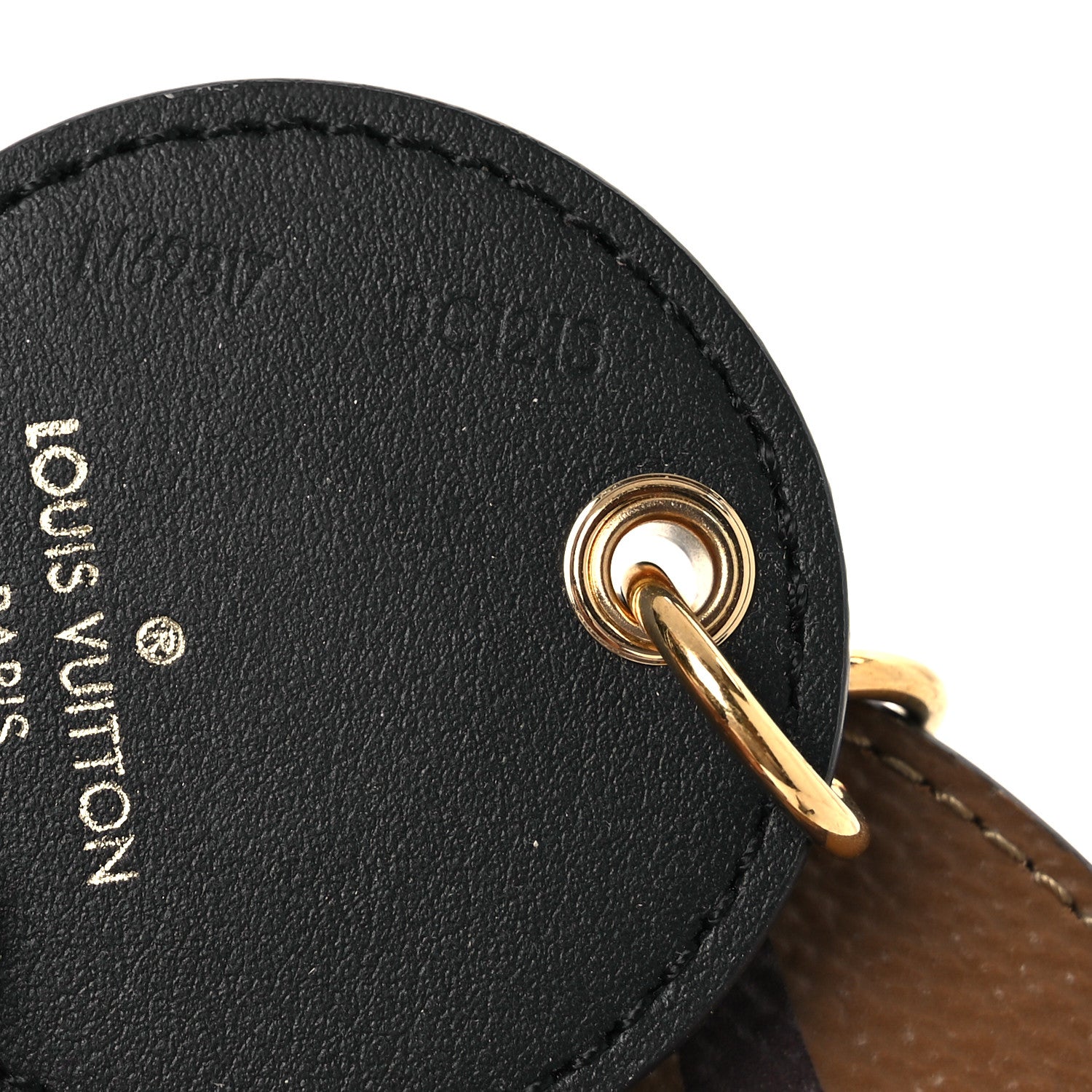 Louis Vuitton Monogram Reverse Key Holder Bag Charm 4 of 4