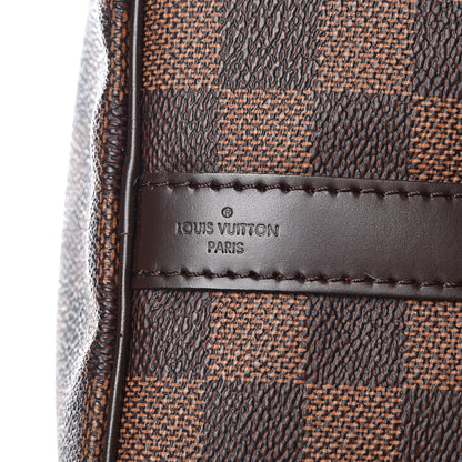 Louis Vuitton Damier Ebene Speedy Bandouliere 25 7 of 9