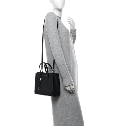 Marc Jacobs Calfskin Mini Grind Tote Bag Black 2 of 13