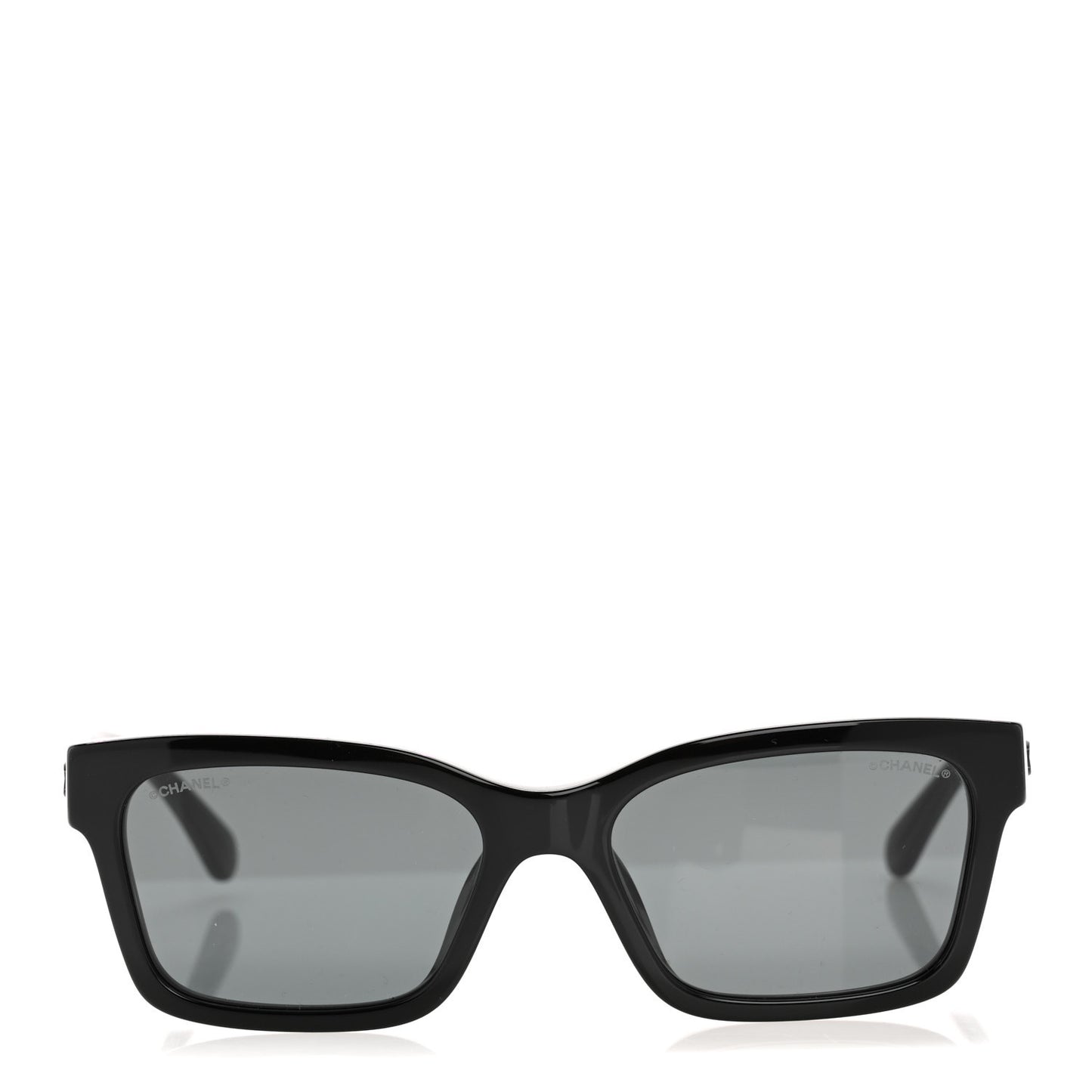 Acetate Square Sunglasses 5417-A Black