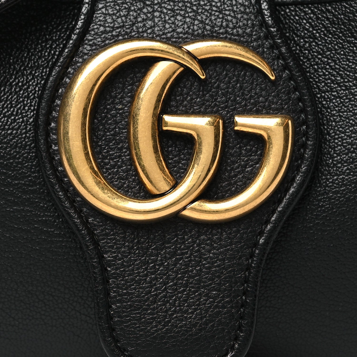 Gucci Goatskin Small GG Aphrodite Shoulder Bag Black 8 of 10