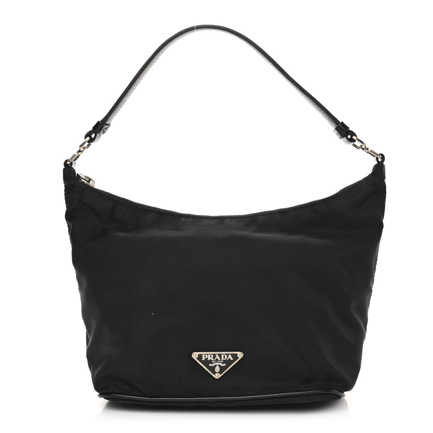 Prada Tessuto Nylon Shoulder Bag Black 1 of 11