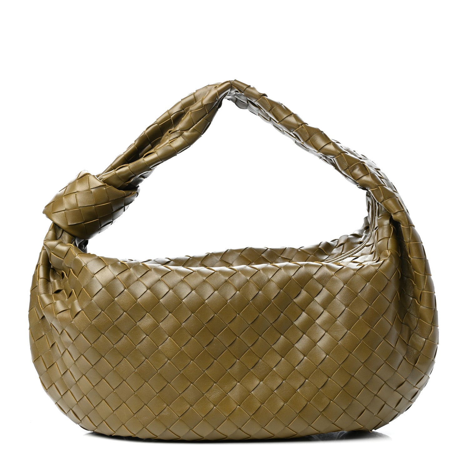 Bottega Veneta Nappa Intrecciato Jodie Hobo Mud 1 of 9