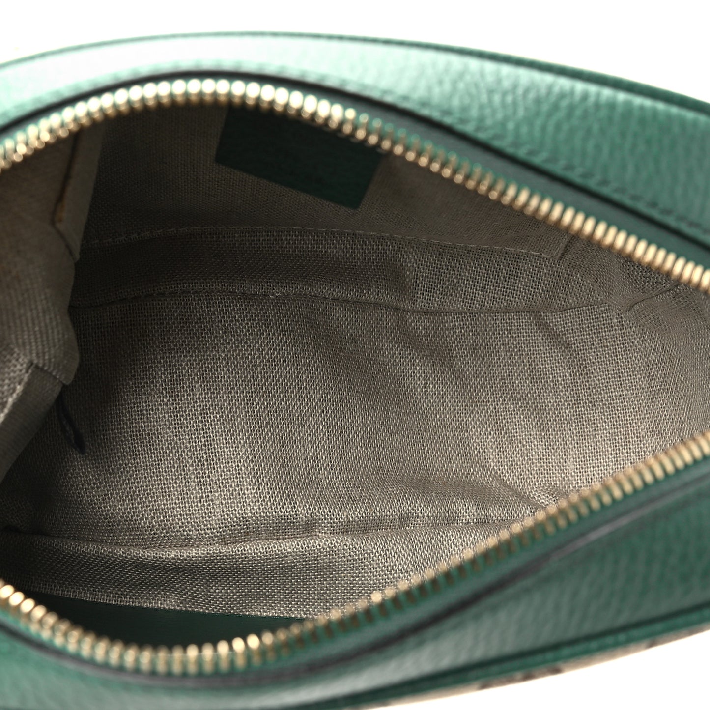 Monogram Dollar Calfskin Mini Bree Messenger Bag Beige Ebony Emerald