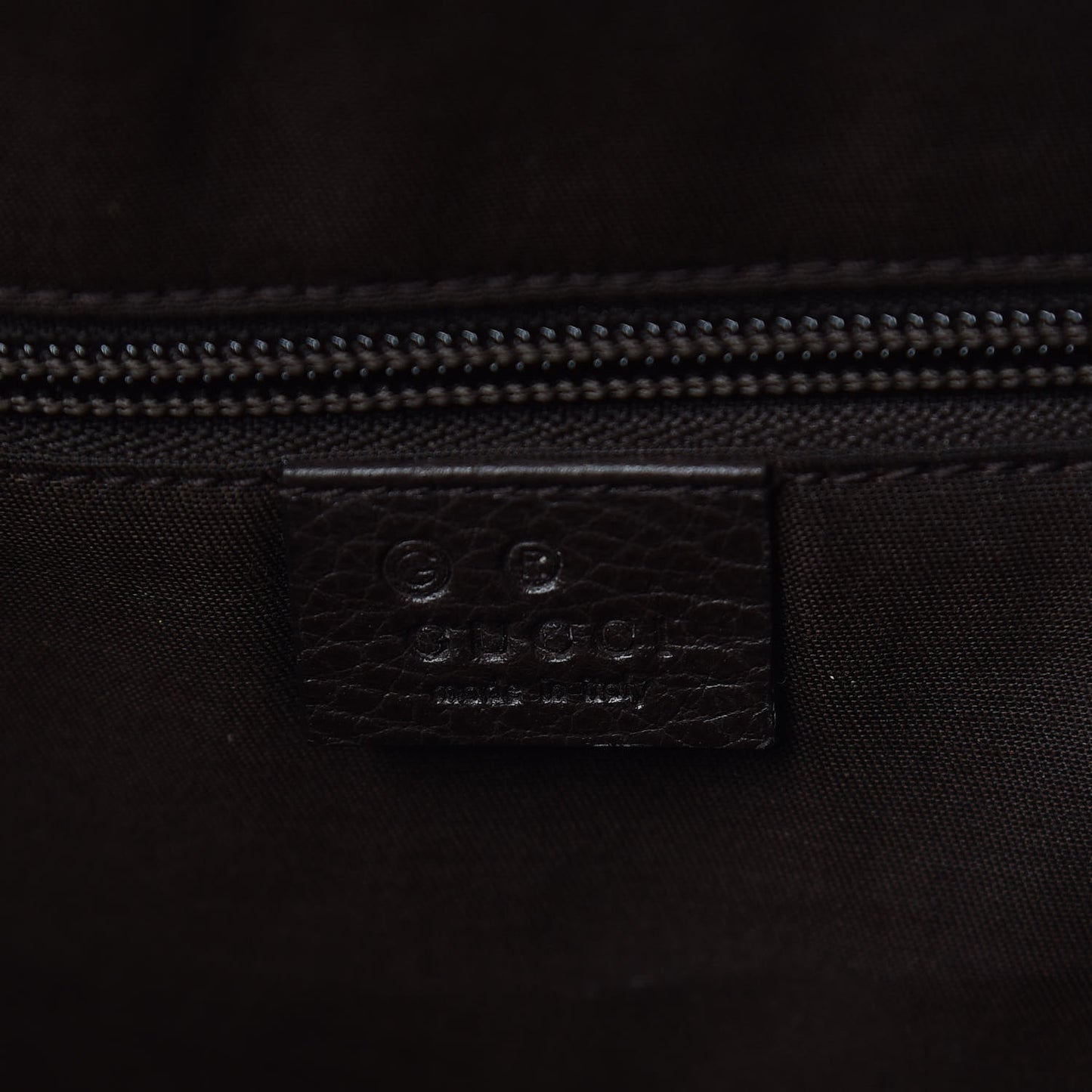 Crystal Monogram Backpack Dark Brown