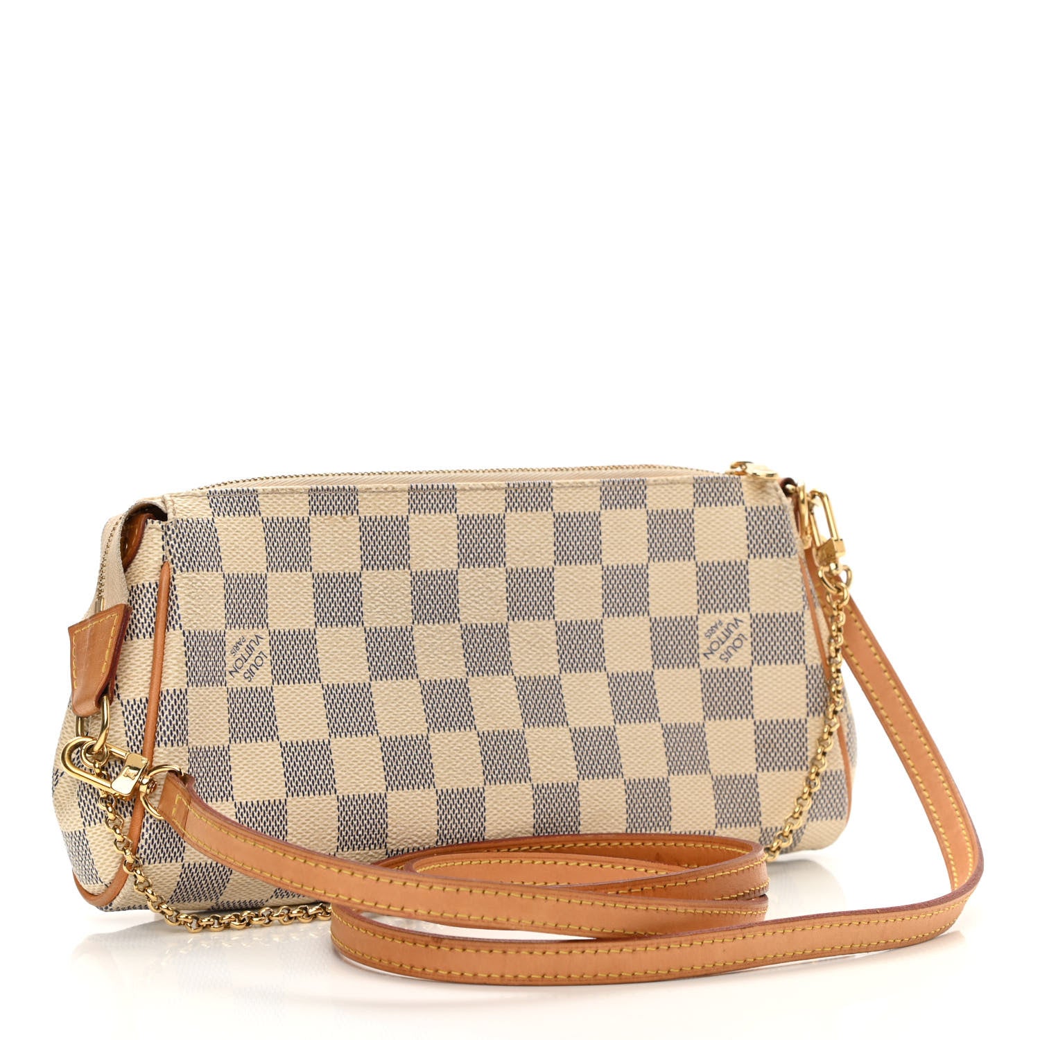 Louis Vuitton Damier Azur Eva Clutch 4 of 10