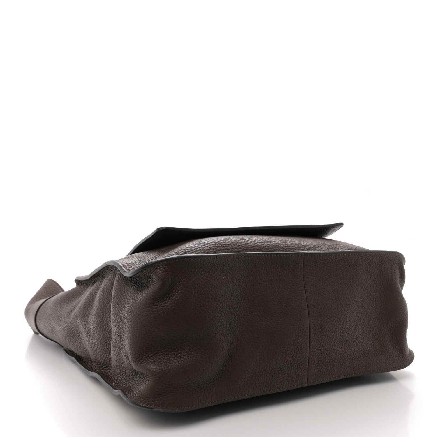 Hermes Taurillon Clemence Marwari GM Chocolate 4 of 15