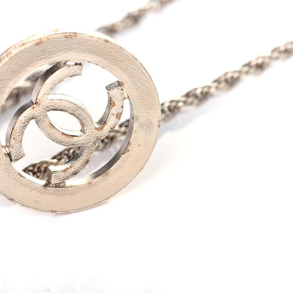 Chanel Pearl CC Round Pendant Necklace Gold 7 of 8